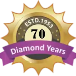 70 Years in business, since 1953